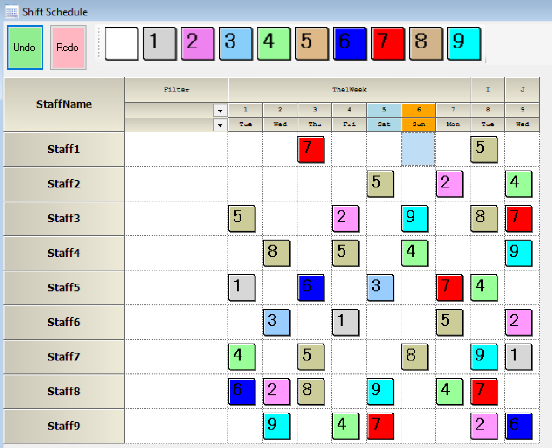 Can I create a original Sudoku problem with Schedule Nurse?